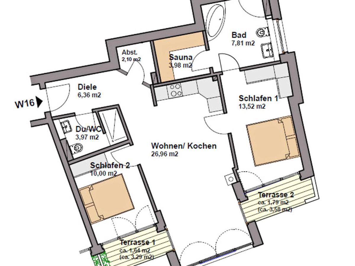 Ostseeresidenz Sassnitz - Wg 16 Mit Kamin, Sauna, Meerblick Esterno foto